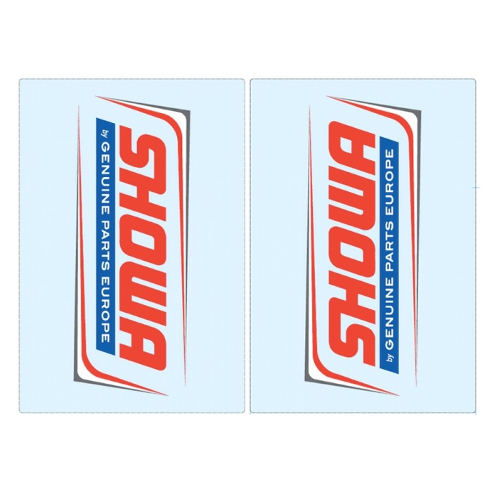 Front Fork Sticker Showa 23x15 Kit